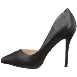 Musta Matta 13 cm AMUSE-22 klassiset avokkaat kengät naisten