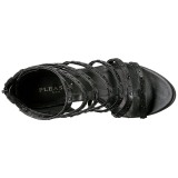 Musta Matta 13 cm SEXY-15 High Heels Sandaletit Kengt