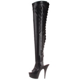Musta Matta 15,5 cm DELIGHT-3017 Platform Reisisaappaat