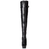 Musta Matta 15 cm DELIGHT-3025 korokepohja pitkt saappaat