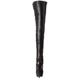 Musta Matta 15 cm DELIGHT-3050 korokepohja pitkt saappaat