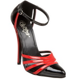 Musta Punaiset 15 cm DOMINA-412 naisten kengt korkeat korko