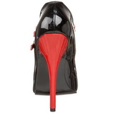 Musta Punaiset 15 cm DOMINA-442 naisten kengt korkeat korko