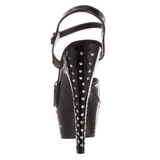 Musta Strassisomisteiset 15 cm STARDUST-609 naisten kengt korkeat korko