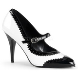 Musta Valkoiset 10,5 cm VANITY-442 Naisten kengät avokkaat