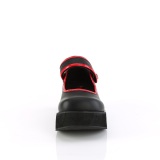 Mustat 6 cm SPRITE-01 emo solki maryjane kengät naisten