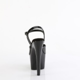 Mustat korkokengät 18 cm ADORE-709GP glitter platform korkokengät naisten