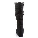 Mustat robinhood miesten saappaat cosplay renessanssi halloween saappaat