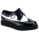 Nahka 2,5 cm CREEPER-608 Platform Creepers Kengt Miesten