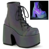 Neon 13 cm CAMEL-203 chunky demonia paksupohjaiset nilkkurit