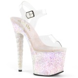 Opaali Glitter 18 cm UNICORN-708LG Korkokengt Platform