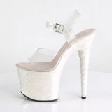 Opaali Glitter 18 cm UNICORN-708LG Korkokengt Platform