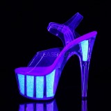 Opaali glitter 18 cm Pleaser ADORE-708UVG tankotanssi kengät