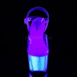 Opaali glitter 18 cm Pleaser ADORE-708UVG tankotanssi kengät
