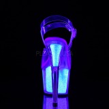 Opaali glitter 18 cm Pleaser ADORE-708UVG tankotanssi kengät