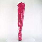 Pink 13 cm vasikat venytt ylipolvensaappaat venytt miehille