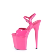 Pink platform 20 cm FLAMINGO-809 pleaser korkokengt