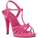 Pinkit Kiiltonahka 12 cm FLAIR-420 Naisten Sandaletit Korkea