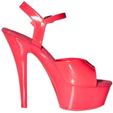 Pinkit Neon 15 cm Pleaser KISS-209UV Platform Sandaletit