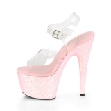 Pinkit glitter platform 18 cm ADORE-708LG tankotanssi kengt