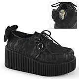 Pitsi kangas CREEPER-212 Platform Creepers Kengt Naisten