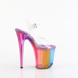 Platform sateenkaari 20 cm FLAMINGO tankotanssi kengt