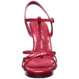Punaiset Kiiltonahka 12 cm FLAIR-420 Naisten Sandaletit Korkea