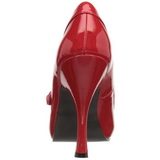 Punaiset Kiiltonahka 12 cm retro vintage CUTIEPIE-02 avokkaat mary jane kengt piilotettu platform