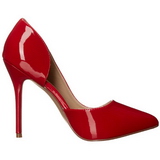 Punaiset Kiiltonahka 13 cm AMUSE-22 klassiset avokkaat kengt naisten