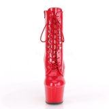 Punaiset Kiiltonahka 18 cm ADORE-1020 korokepohja nilkkurit korkeat korko