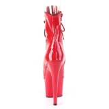 Punaiset Kiiltonahka 18 cm ADORE-1021 korokepohja nilkkurit korkeat korko