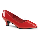 Punaiset Kiiltonahka 5 cm FAB-420W Naisten kengät avokkaat