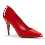 Punaiset Lakatut 10 cm VANITY-420 Avokkaat Korkokengt Miehille