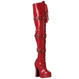 Punaiset Lakatut 13 cm ELECTRA-3028 Reisisaappaat varten Miehet