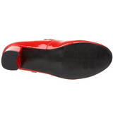 Punaiset Lakatut 5 cm SCHOOLGIRL-50 klassiset avokkaat kengät naisten