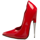 Punaiset Lakka 15 cm SCREAM-01 Fetish Avokkaat Kengt