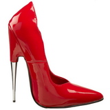 Punaiset Lakka 15 cm SCREAM-01 Fetish Avokkaat Kengt