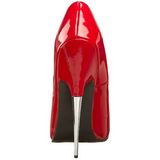 Punaiset Lakka 15 cm SCREAM-01 Fetish Avokkaat Kengt