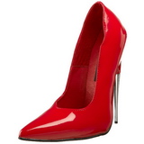 Punaiset Lakka 15 cm SCREAM-01 Fetish Avokkaat Kengt
