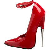 Punaiset Lakka 15 cm SCREAM-12 Fetish Avokkaat Kengt