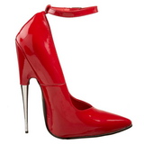 Punaiset Lakka 15 cm SCREAM-12 Fetish Avokkaat Kengt