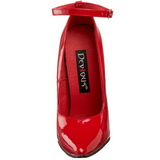 Punaiset Lakka 15 cm SCREAM-12 Fetish Avokkaat Kengt