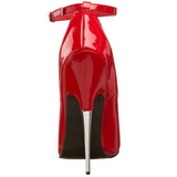 Punaiset Lakka 15 cm SCREAM-12 Fetish Avokkaat Kengt