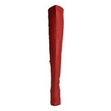 Punaiset Nahka 13 cm LEGEND-8899 korolliset ylipolvensaappaat