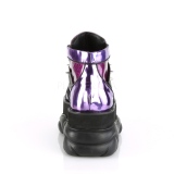 Purppura Keinonahka 7,5 cm NEPTUNE-100 Platform Gootti Kengt Miesten