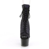 Purppura glitter 18 cm ADORE-1021MBG tankotanssi nilkkurit