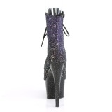 Purppura glitter 18 cm ADORE-1021OMBG tankotanssi nilkkurit