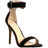 Sametti 13 cm Pleaser AMUSE-10 naisten korkosandaalit