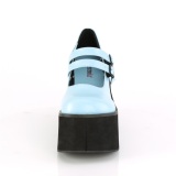 Sininen Vegan 11,5 cm DemoniaCult KERA-08 platform mary jane avokkaat