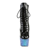 Sininen glitter 18 cm Pleaser ADORE-1020LG tankotanssi nilkkurit